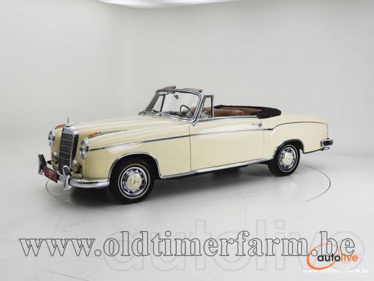 Mercedes-Benz 220 SE Ponton Cabriolet '61 CH3848 - 1