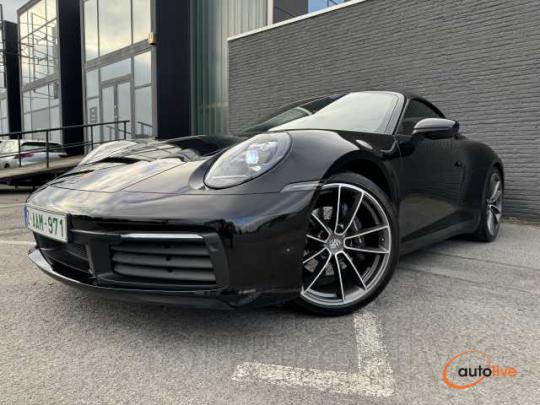 Porsche 911 CARRERA 4 CABRIOLET 3.0 Turbo PDK Black/Red Sportexhaust/Chrono/Camera - 1