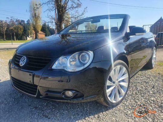 Vw Eos 2.0tdi 140cv cuir rouge, airco digital, jantes alu17 - 1