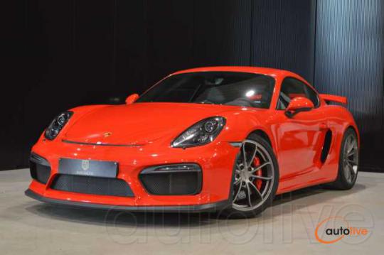 Porsche Cayman 981 GT4 3.8i Clubsport seats - 27.000 km - 1