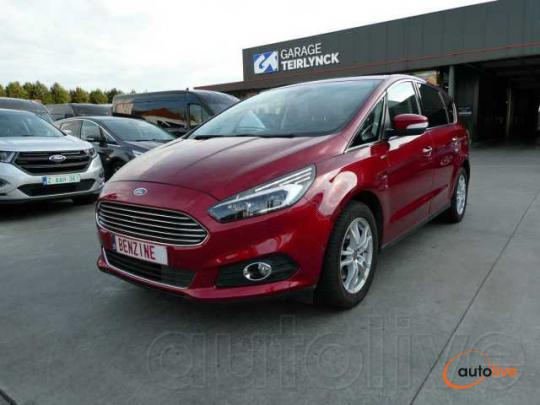 Ford S-Max Titanium SPORT LEDER 1.5 i ecoboost 160pk '17 101000km (26477) - 1