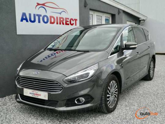 Ford S-Max 2.0 TDCi Titanium Cuir, Led, Navi, Camera, Carplay - 1