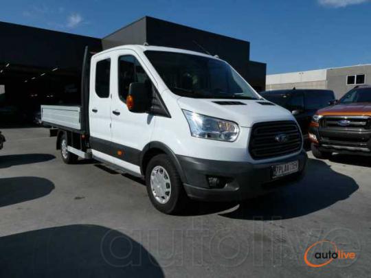 Ford Transit L4 Laadbak Dubbele Cabine  2.0 TDCi 130pk 7 plaatsen '17 135000km (84796) - 1