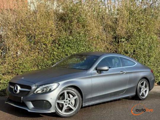 Mercedes-Benz C 220 Coupe d+AMG+NAVI+HUD+JANTES+EUR 6B+AIRCO - 1