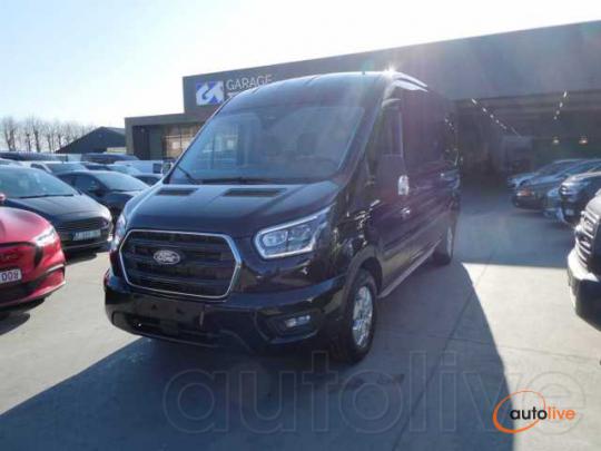 Ford Transit 2T 2T 350L L3-H2 2.0 TDCi 165pk Automaat 3pl Limited Luxe 2x schuif STOCK (17719) - 1