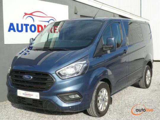 Ford Transit Custom 2.0 TDCi L2H1 double cabine 5places Airco, PDC - 1